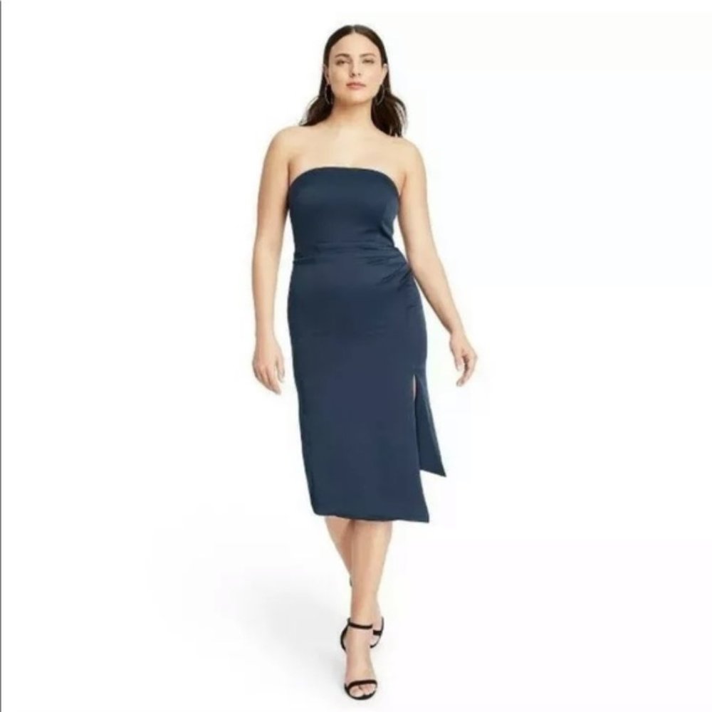 Strapless Side-Slit Dress - CUSHNIE for Target